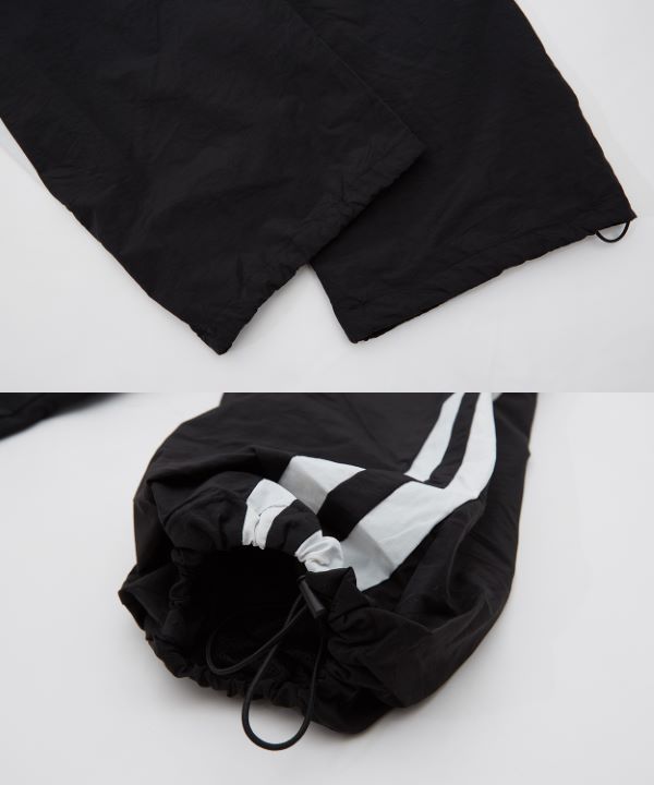 FEAROF GOD6thサイドラインナイロンスナップパンツBlack Bone FEAROF GOD6thサイドラインナイロンスナップパンツBlack Bone