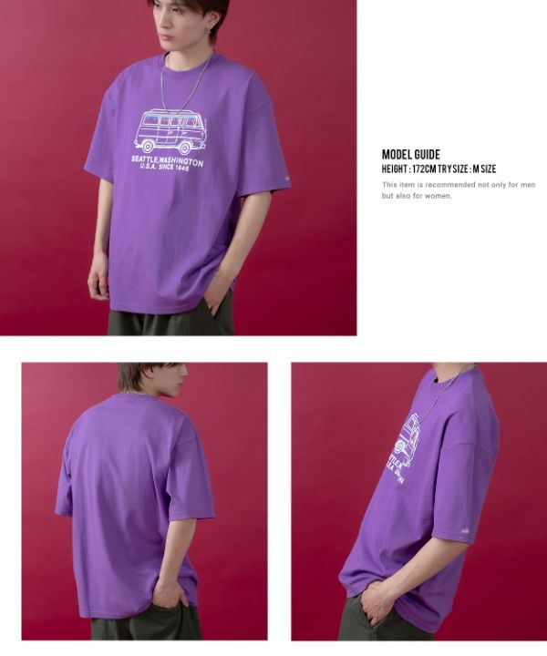 GERRY】別注カラーバン半袖Tシャツ