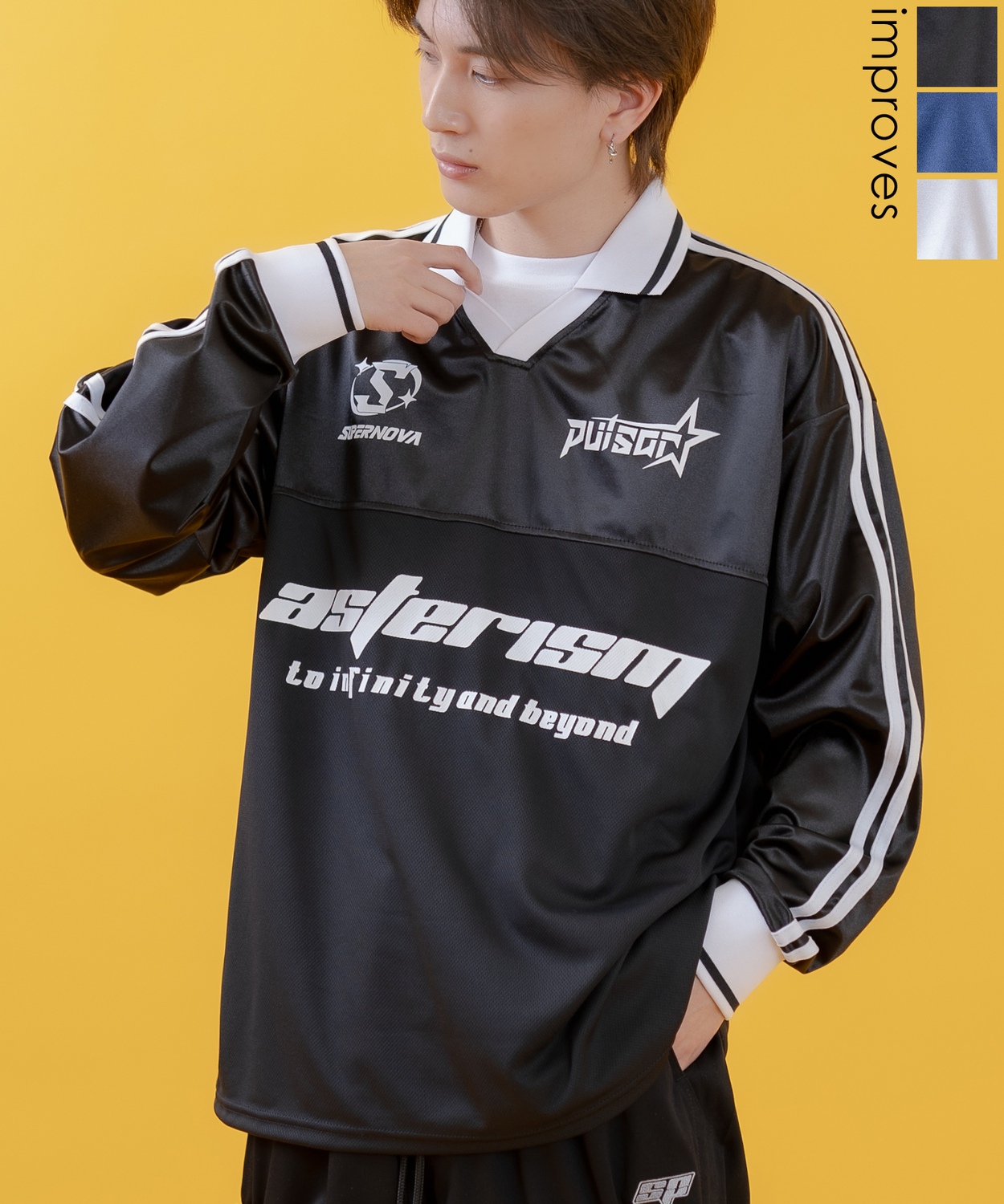 RKM 　サッカー　ユニフォーム　古着　90s ゲームシャツ 古着 SCORE Vネック サッカーユニフォーム ゲームシャツ USA製 メンズS