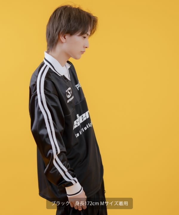 グロッシーサッカーゲームシャツ