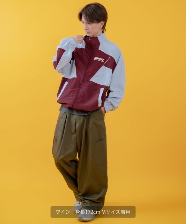 ribbonbit ナイロンジャケット LEGIT ナイロンジャケット【90's Cutting Jacket】GRAY 2502-3001