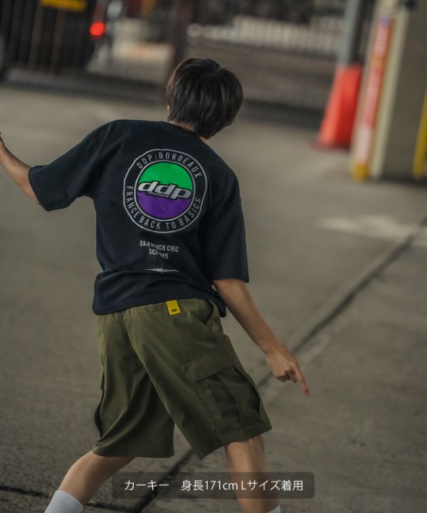 DDP】オーバルロゴカーゴショーツ