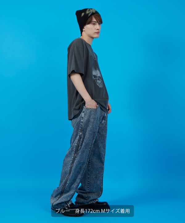 リメイクデニムパンツ