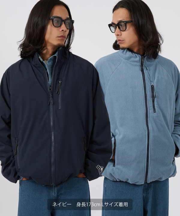 GERRY】リバーシブルブルゾン