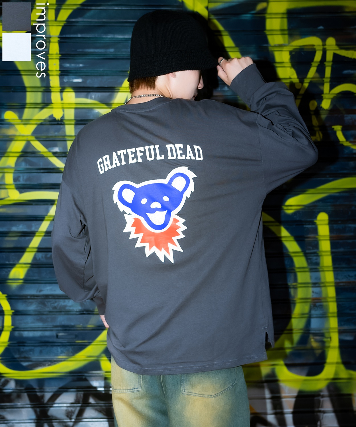 20/-天竺 C100 OVER SIZE L/Sleeve Tee