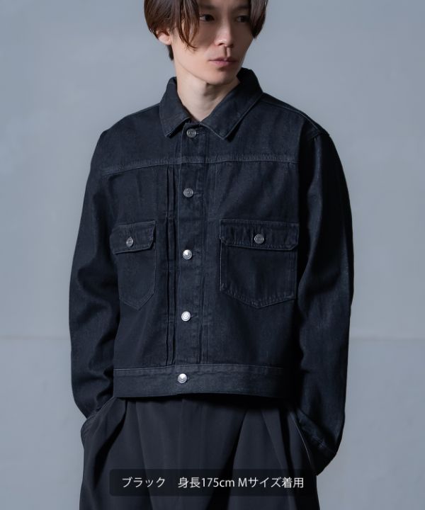 ジージャン 10ozデニムショート丈ジージャン