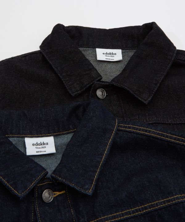 10ozデニムショート丈ジージャン