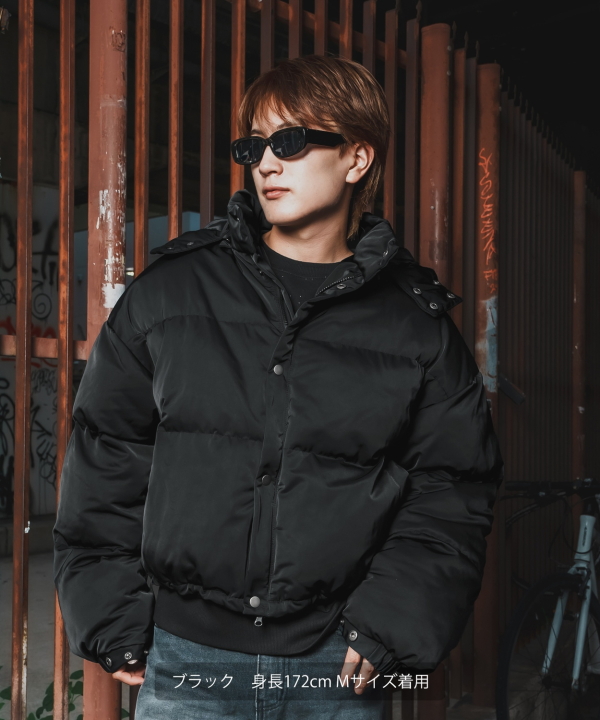 ショート丈中綿ジャケット