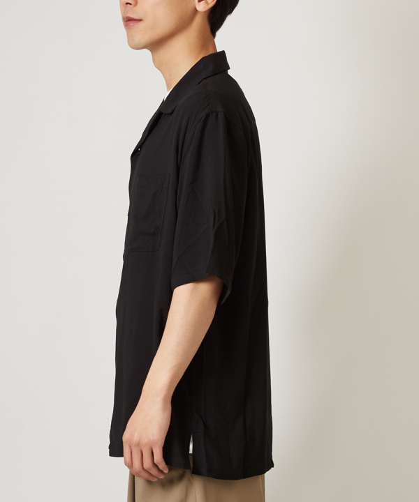 UNDERCOVER24SS レーヨン半袖開襟シャツ 半袖開襟レーヨンシャツ