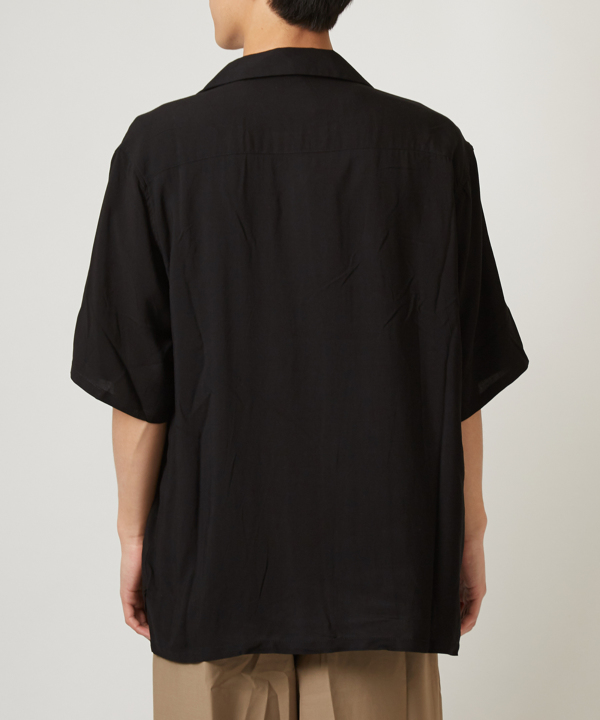 UNDERCOVER24SS レーヨン半袖開襟シャツ 半袖開襟レーヨンシャツ