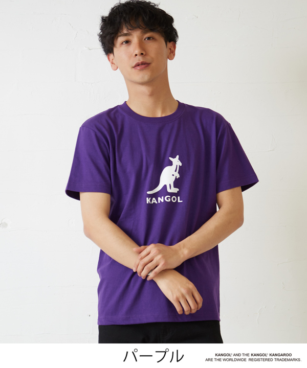 KANGOL×NOUNO】半袖プリントTシャツ