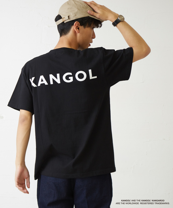 KANGOL×NOUNO】半袖プリントTシャツ