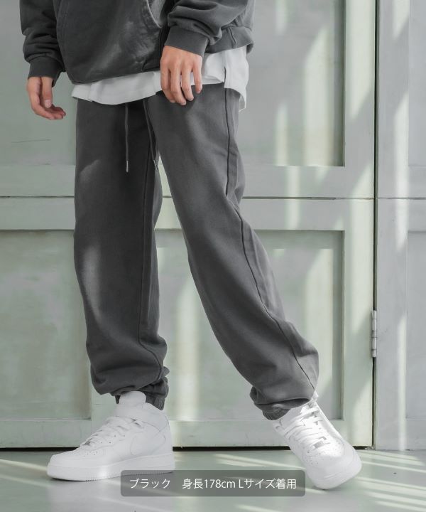 【正規品直輸入】 SIDEWAYSTANCE】ピグメントスウェットパンツ パンツ