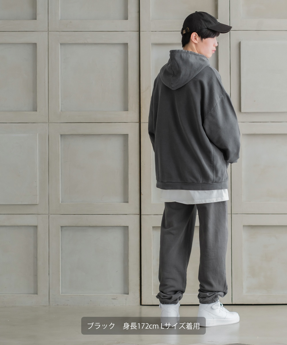 SIDEWAYSTANCE】ピグメントスウェットパンツ