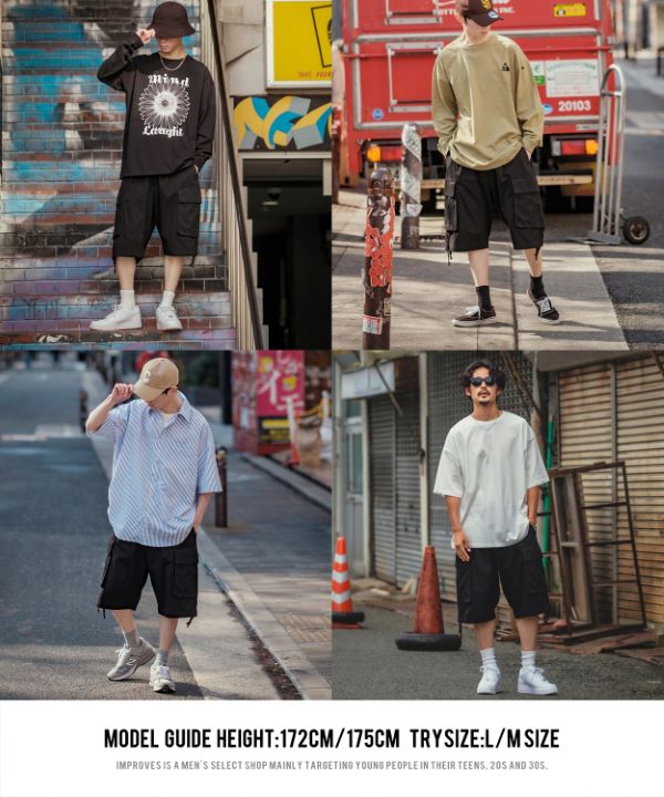 ラッシュショートパンツ [ ONE SIDE / 7色] – muta Online Store