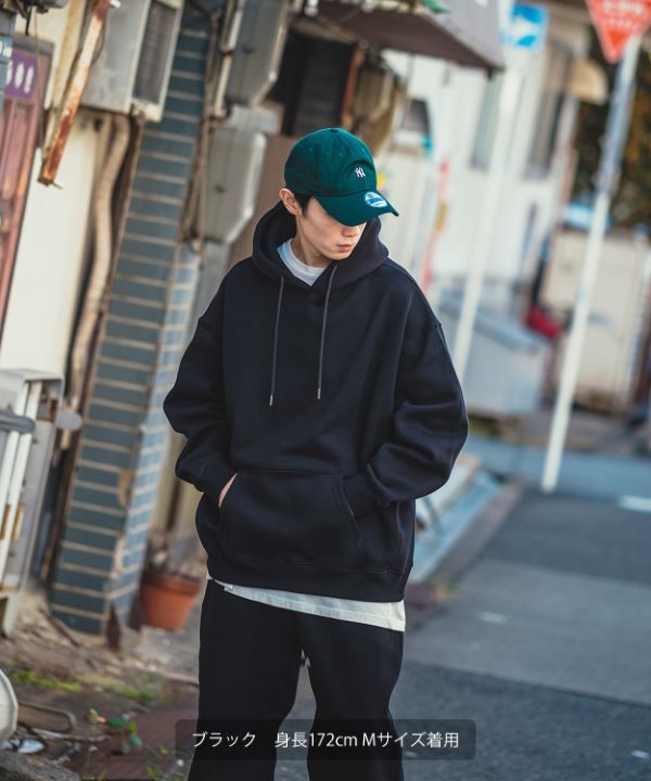 improves】裏起毛スウェットプルパーカー