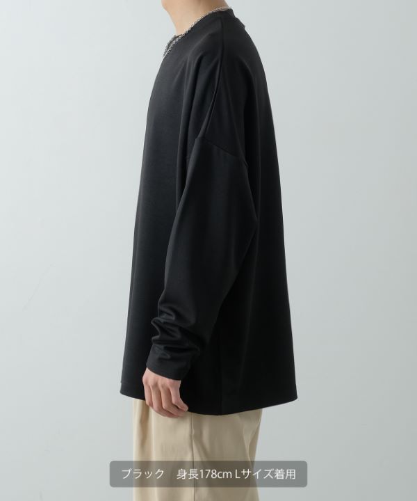 NULL】ポンチドルマン長袖Tシャツ