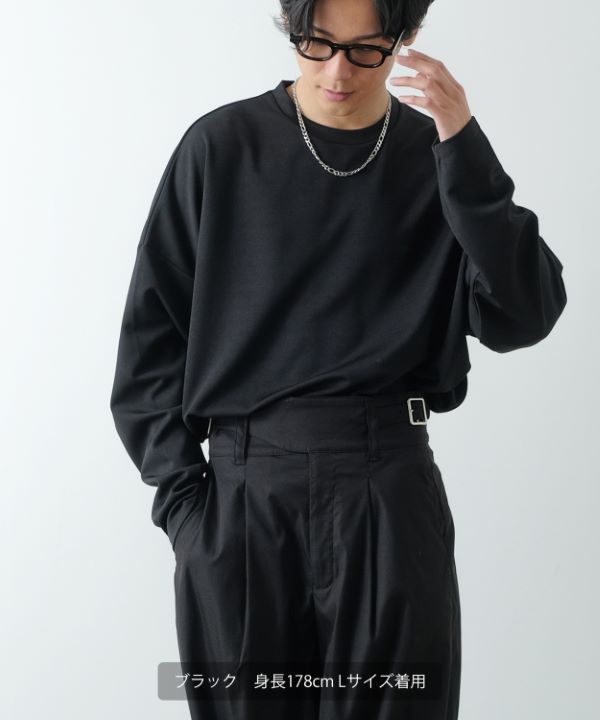 NULL】ポンチドルマン長袖Tシャツ