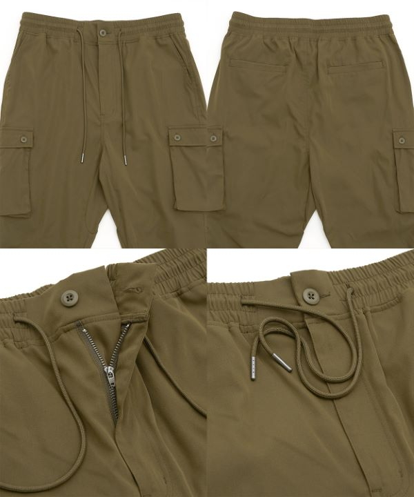 NULL】サルエルジョガーカーゴパンツ