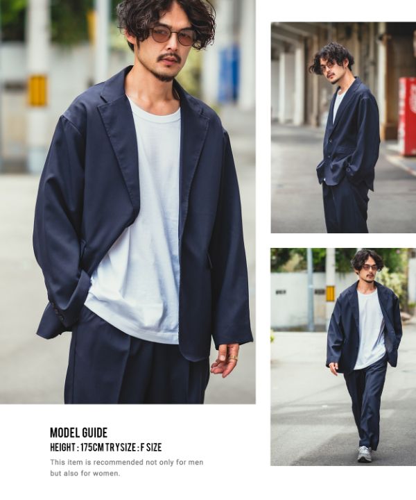 NULL】ポリセットアップジャケット