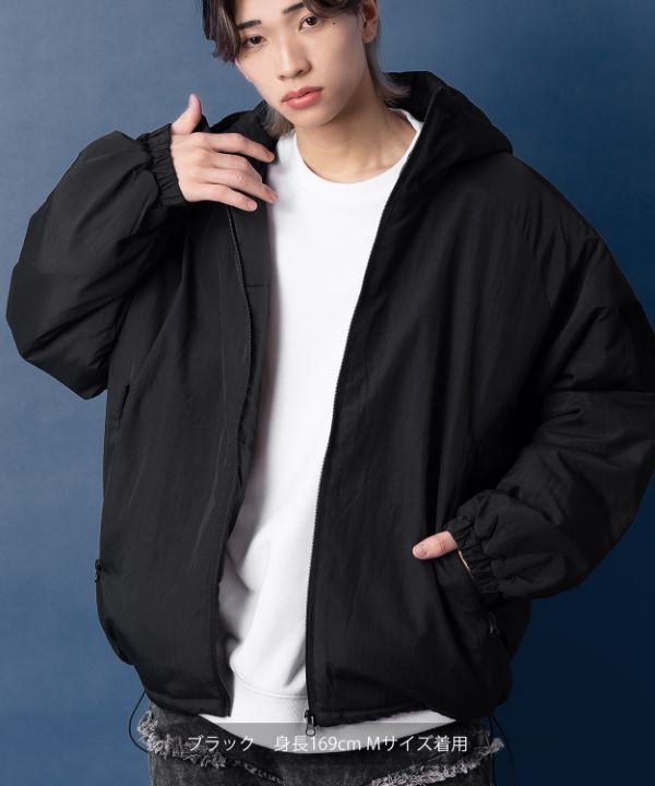 UAU】フードパフジャケット