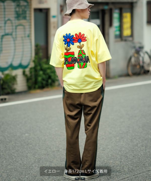 wc　Vin フラワープリント 半袖Tシャツ オフホワイト 楽天市場】オフホワイト tシャツ（柄花・植物）の通販