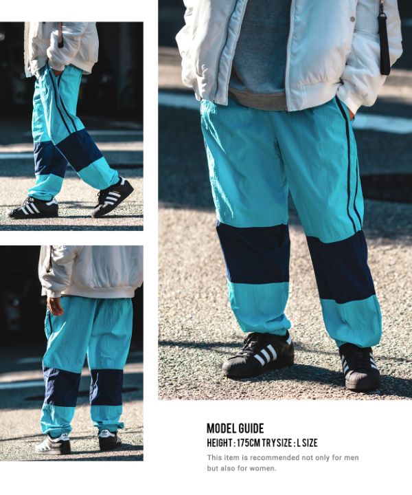 UAU】ナイロンタスランジョガーパンツ