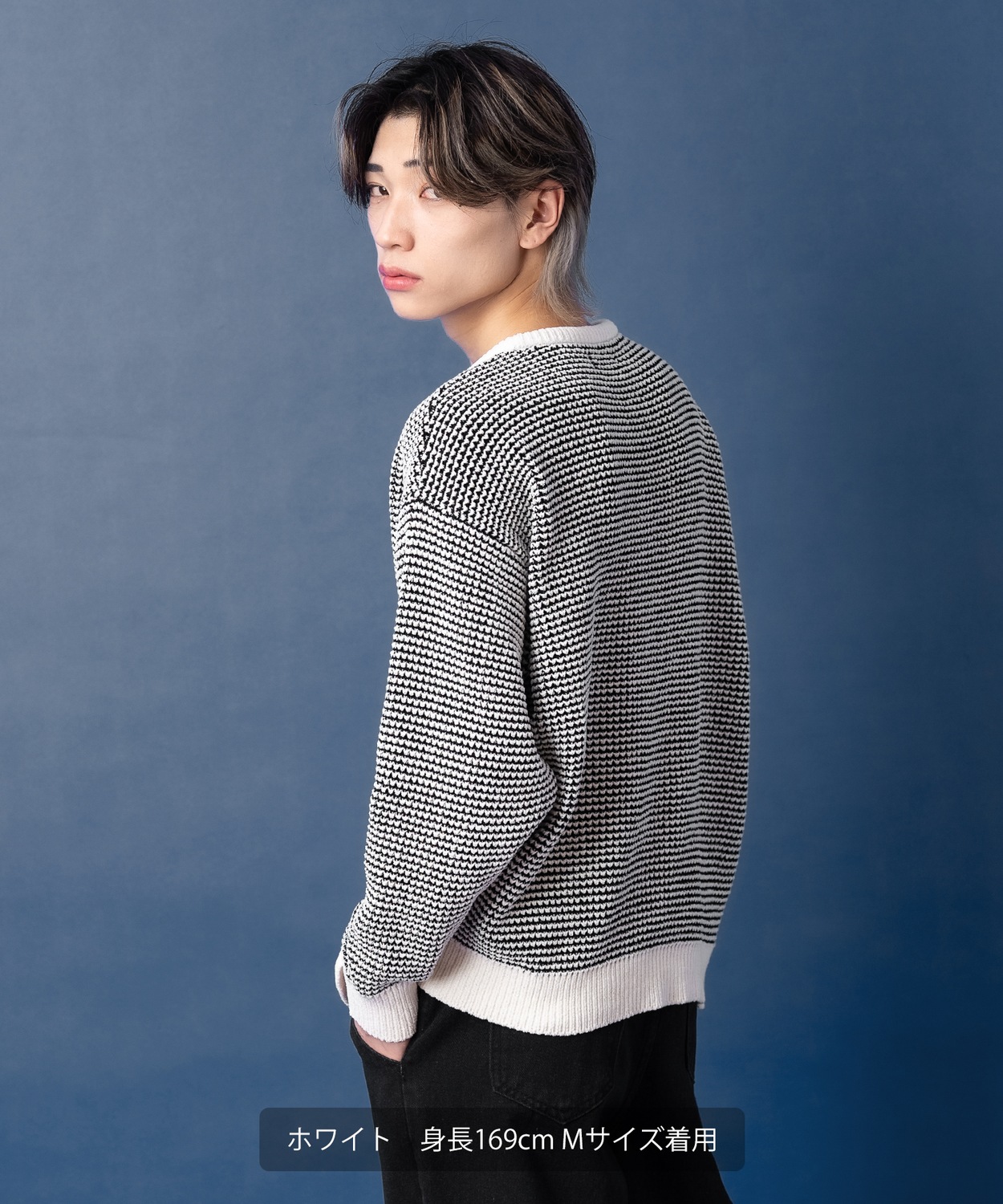 ♡*様 NULLUS ニット NULL】モールクルーニット