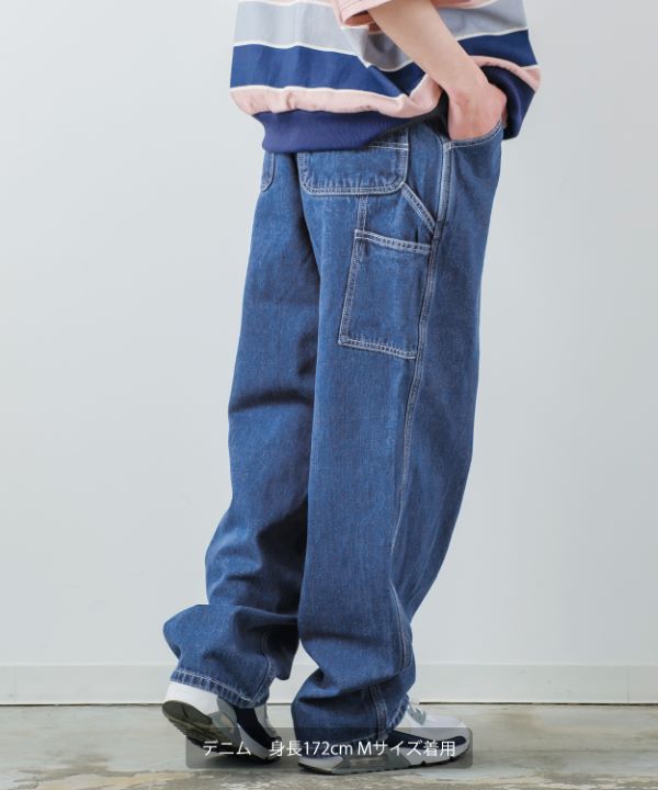 ペインターbaggy denimパンツ SRN05
