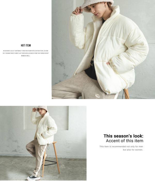 SIDEWAYSTANCE】パデッドジャケット