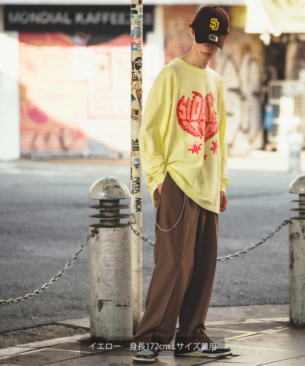 【送料関税込】中国 ARGUECULTURE 肩パッド Tシャツ 6212 Argue Culture ロンTシャツ スリム おしゃれ 肩パット 男女兼用