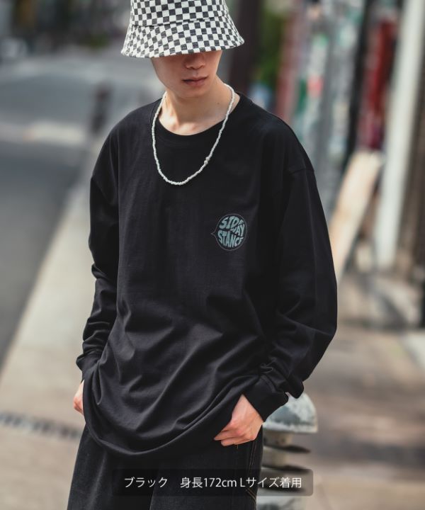 SIDEWAYSTANCE】チルダイナー長袖Tシャツ