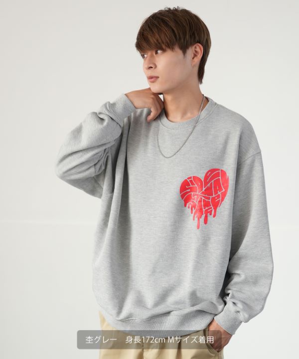 Valladトレーナー2023年発売 トレーナー ポンチスウェード ヒゲ刺繍 クルーネック トレーナー