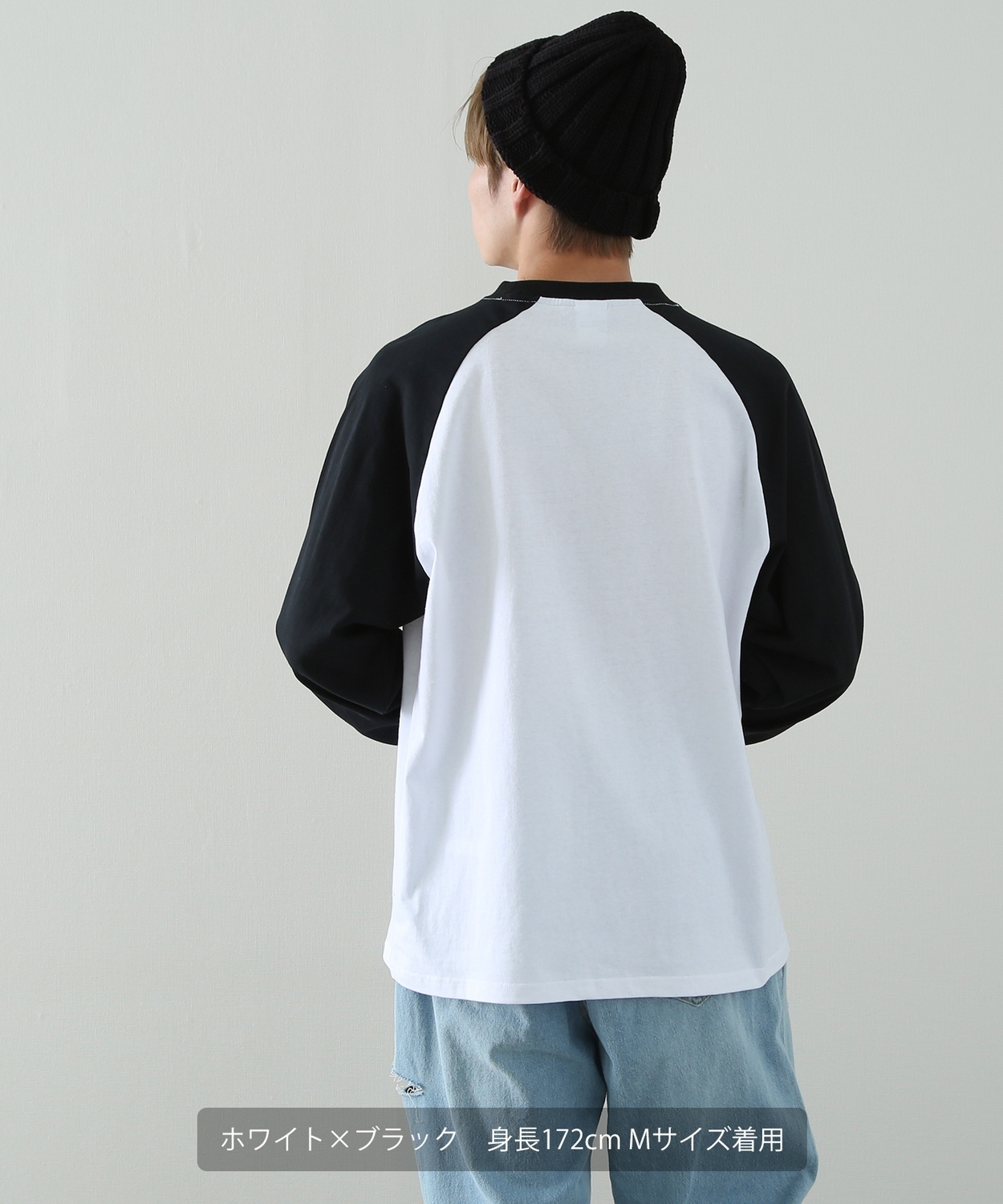 SIDEWAYSTANCE】ガール長袖ラグランTシャツ