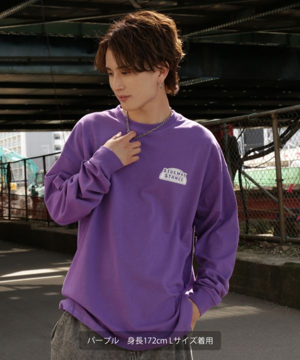 SIDEWAYSTANCE】スロット長袖Tシャツ