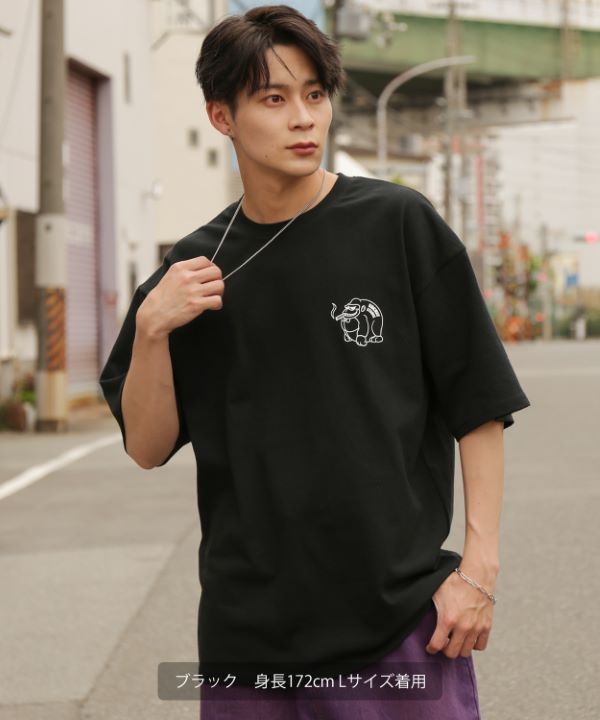 SIDEWAYSTANCE】ブレークゴリラ半袖Tシャツ