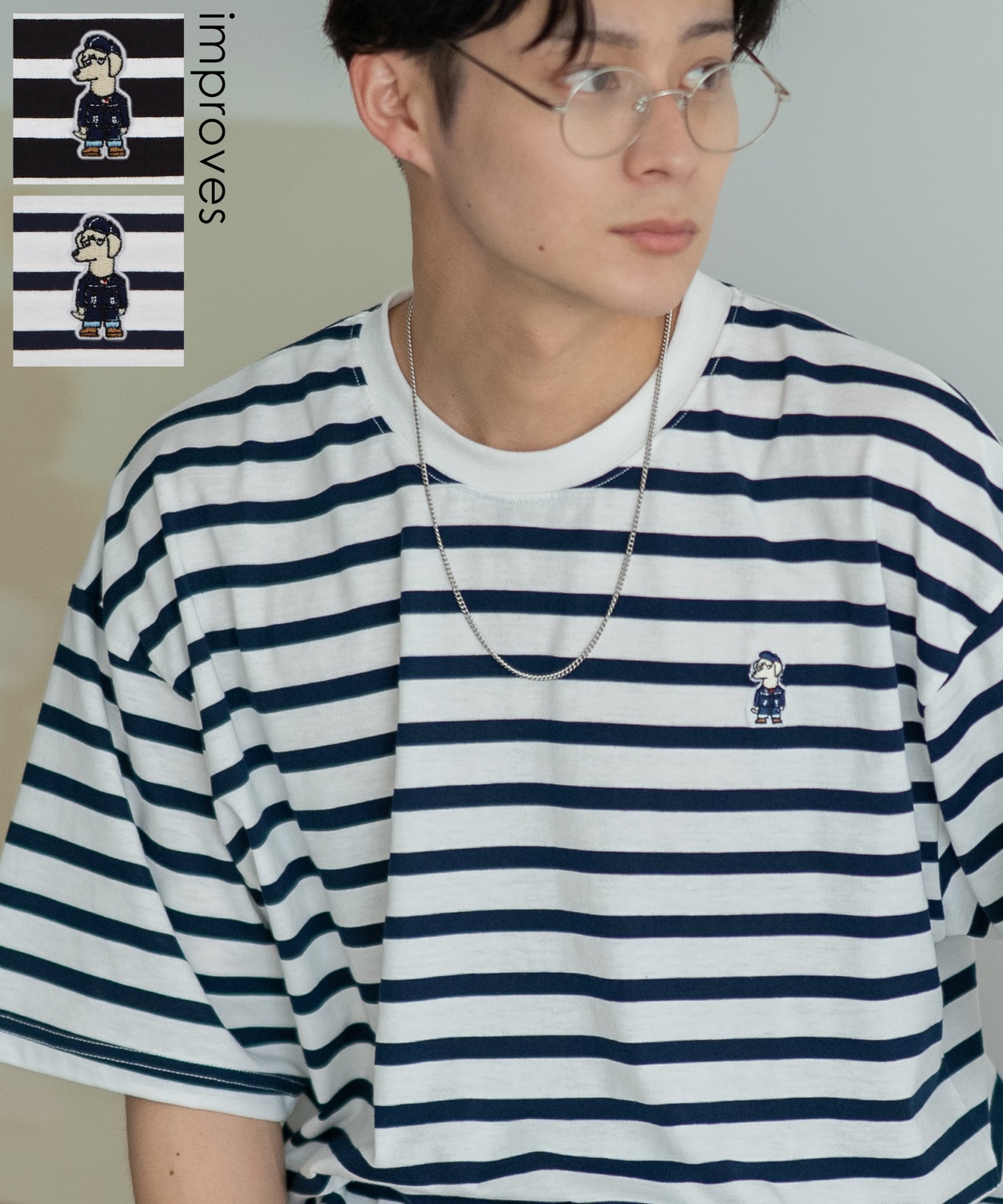 ennoy ボーダーtシャツ 刺繍ネイビー 2025年最新】ennoy ボーダーtシャツの人気アイテム - メルカリ