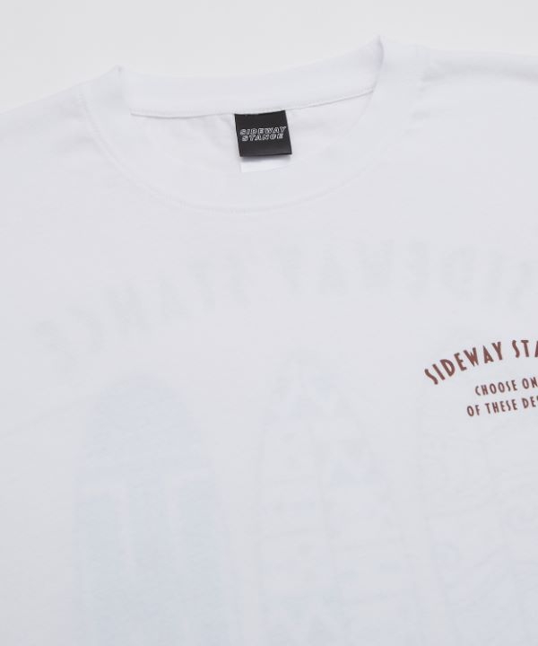 SIDEWAYSTANCE】サーフボード半袖Tシャツ