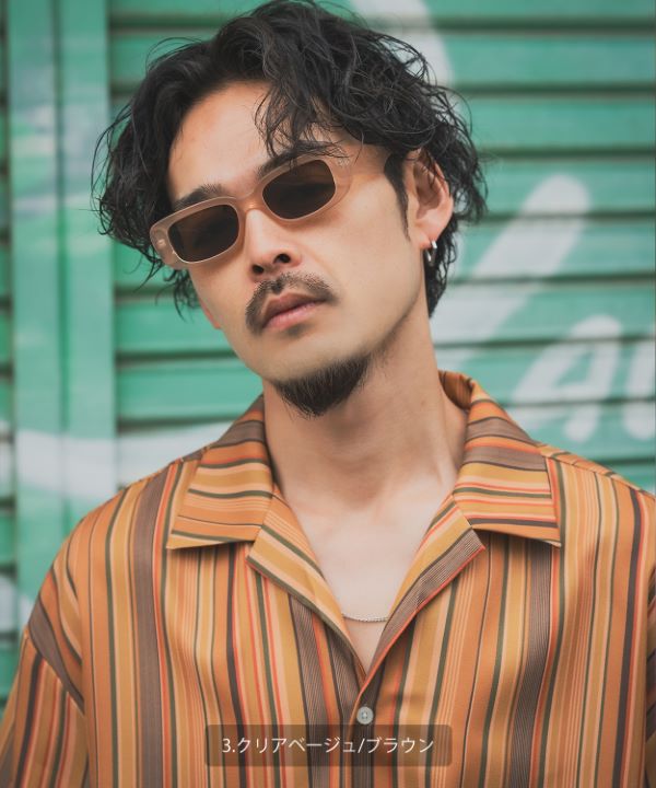 SIDEWAYSTANCE】スクエアサングラス