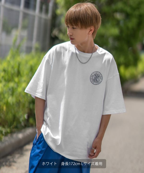 SIDEWAYSTANCE】厚盛サークルロゴ半袖Tシャツ SIDEWAYSTANCE】厚盛サークルロゴ半袖Tシャツ