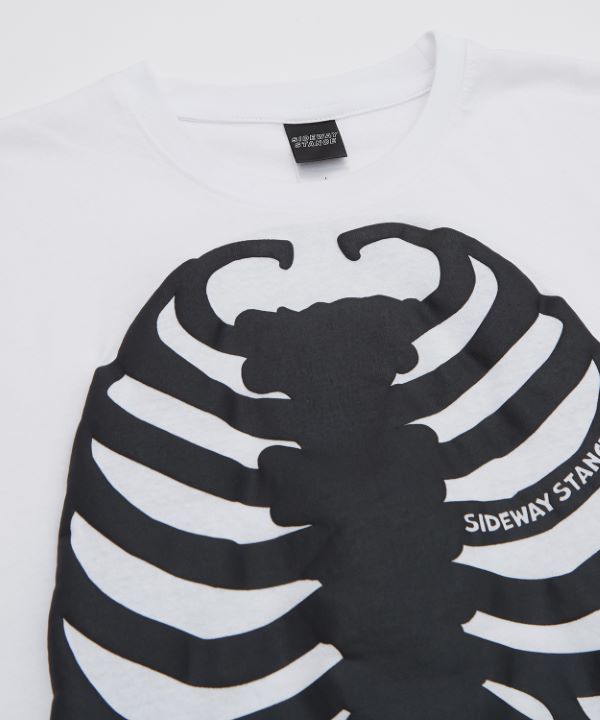 SIDEWAYSTANCE】発泡ボーン半袖Tシャツ