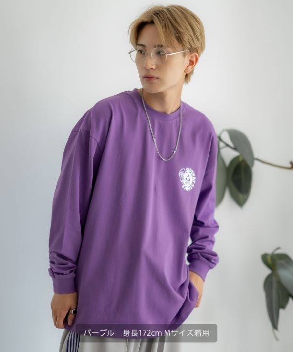 SIDEWAYSTANCE×GERRY】コラボボックスロゴ長袖Tシャツ