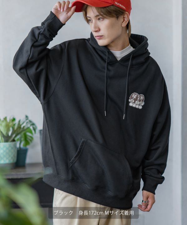 SIDEWAYSTANCE】SWS's裏毛プルパーカー