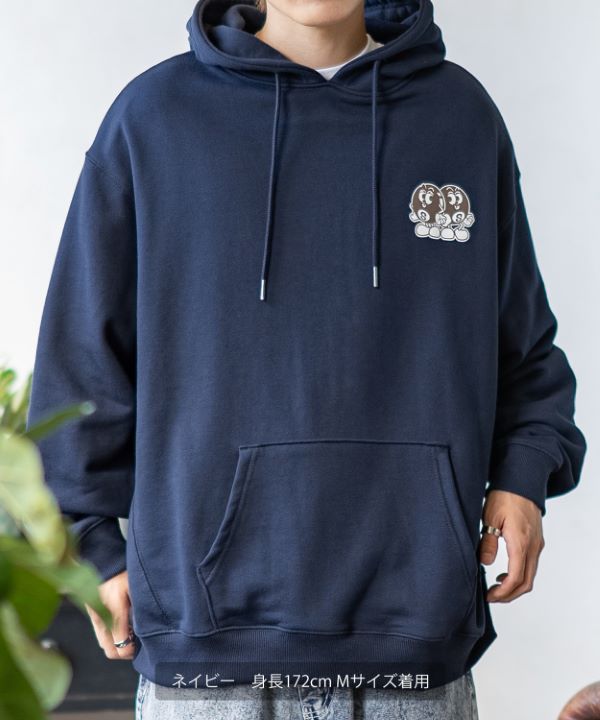 SIDEWAYSTANCE】SWS's裏毛プルパーカー