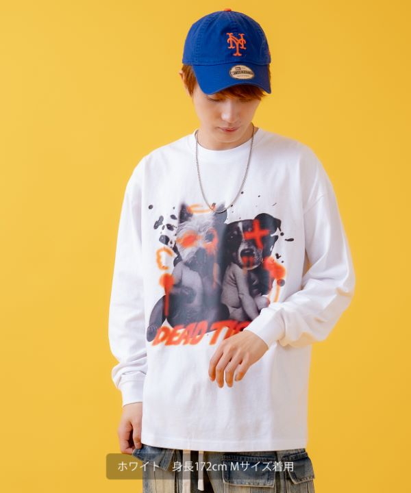 SIDEWAYSTANCE】ベビードッグ長袖Tシャツ