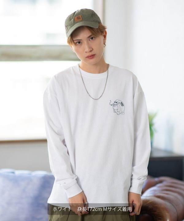 SIDEWAYSTANCE】ブレークゴリラ長袖Tシャツ