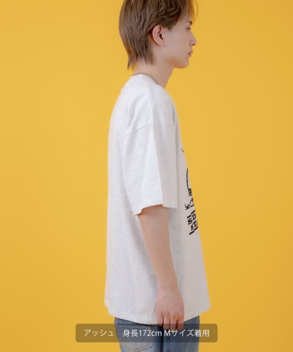 SIDEWAYSTANCE】イラストボーイ半袖Tシャツ