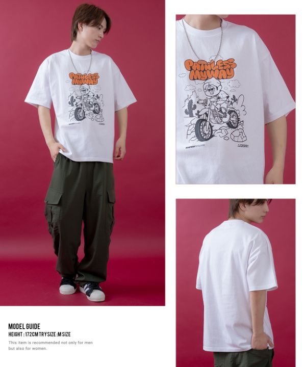 SIDEWAYSTANCE×GERRY】コラボオフロードバイク半袖Tシャツ