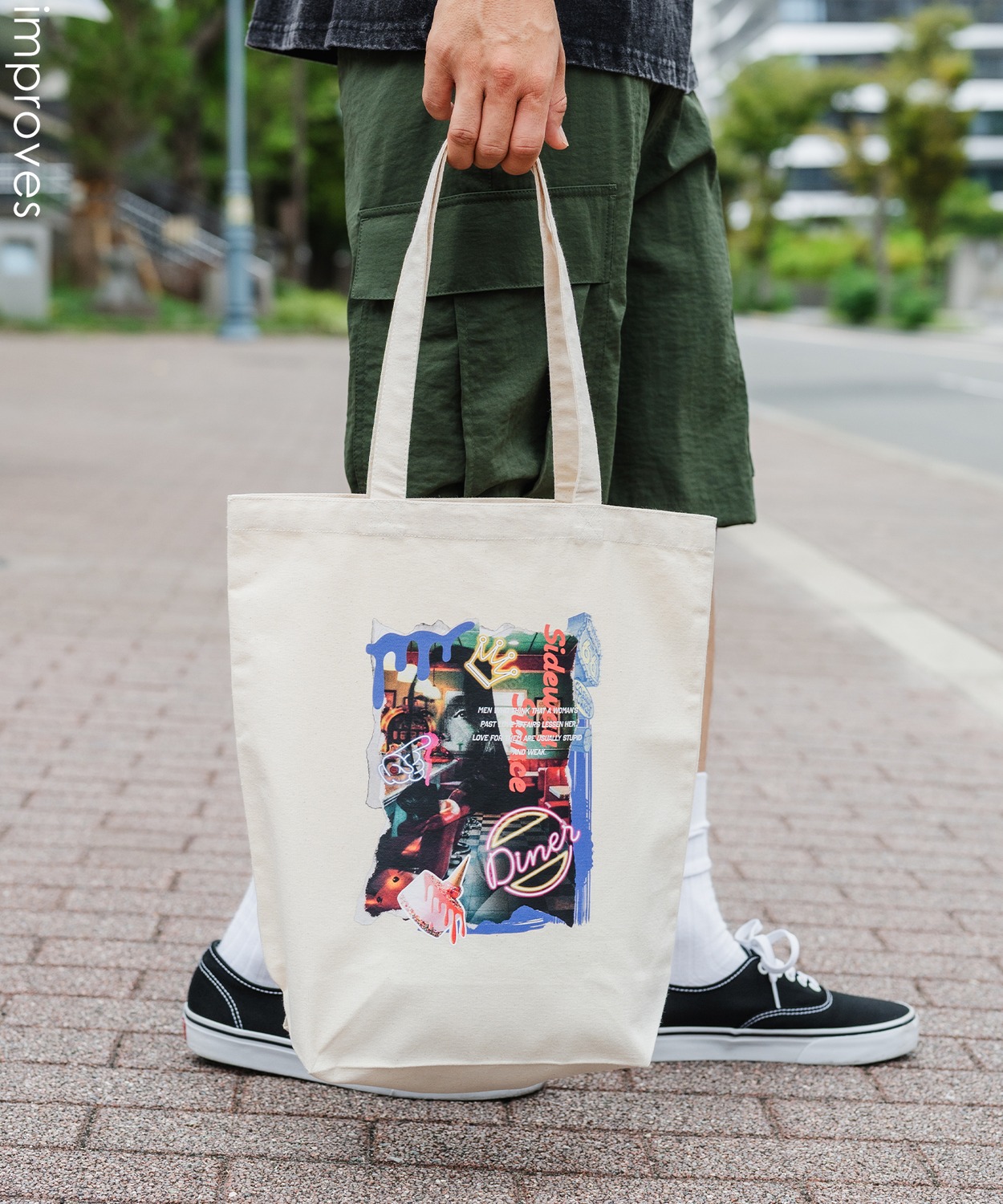 NEIGHBORHOOD　グラフィックBIGトートバッグ NEIGHBORHOOD グラフィックトートバッグ