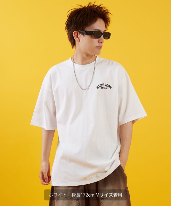 SIDEWAYSTANCE】ガチャガチャ半袖Tシャツ